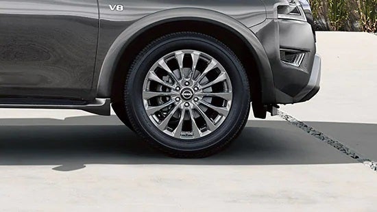 2023 Nissan Armada wheel and tire | Carlock Nissan of Jackson in Jackson TN